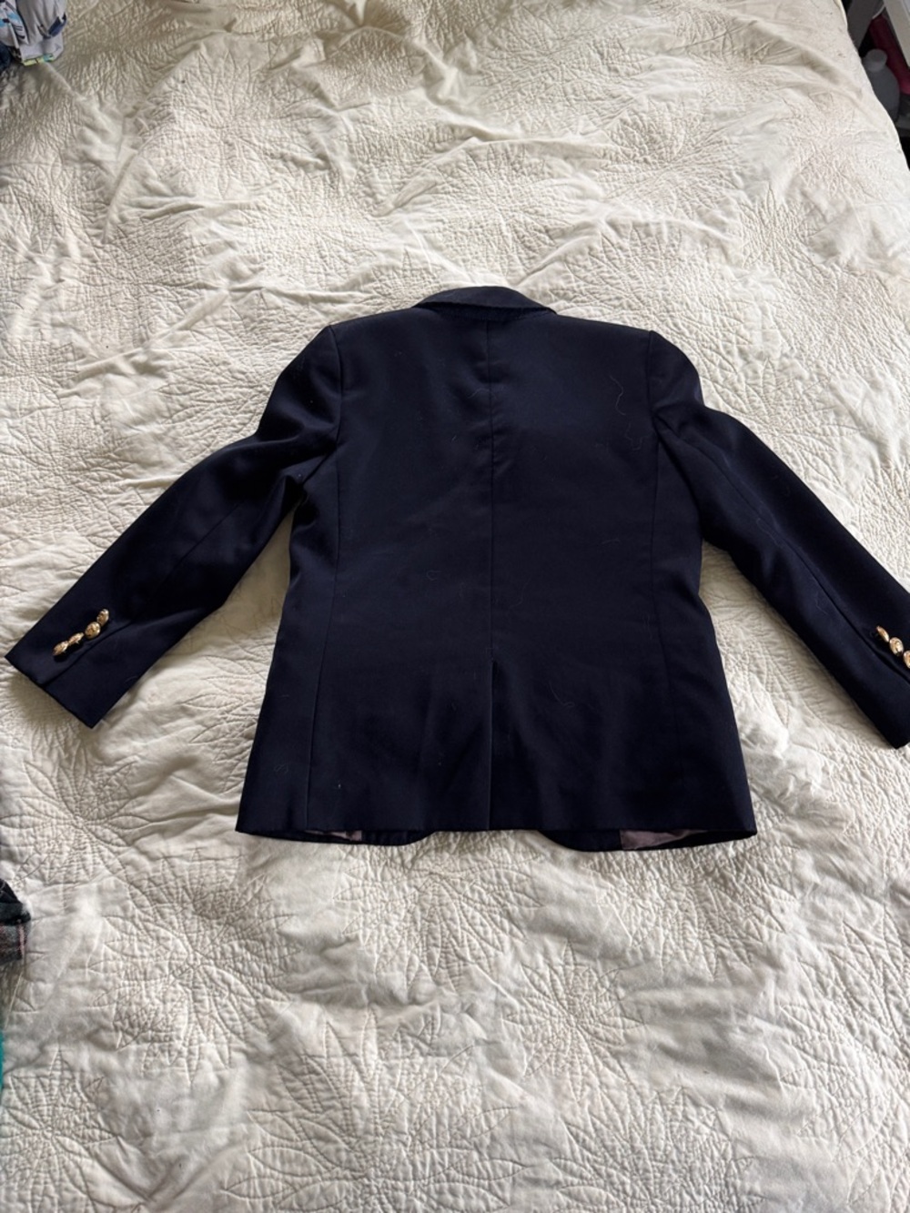 Crewcuts Navy Blazer with Gold Buttons - Picture 4 of 4